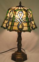 CELTIC TOP PLEATED LAMP